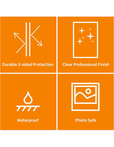 Fundas de Laminado Térmico Scotch 3 Mil Tamaño Carta 200/Paq