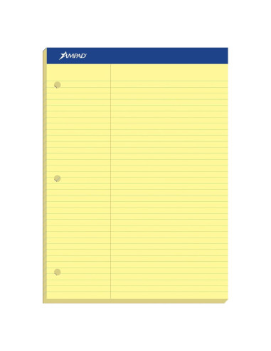 Bloc de Hojas Dobles Ampad 20-245 Legal Amarillo 100 Hojas