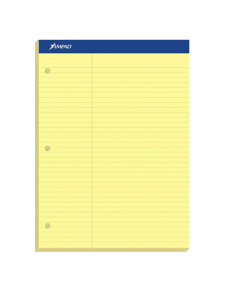 Bloc de Hojas Dobles Ampad 20-245 Legal Amarillo 100 Hojas