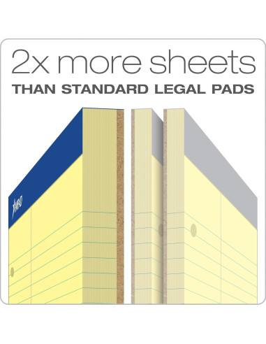 Bloc de Hojas Dobles Ampad 20-245 Legal Amarillo 100 Hojas