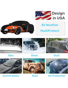 Cubierta de Coche FiveFox para Mazda MX-5 Miata 1989-2025 2