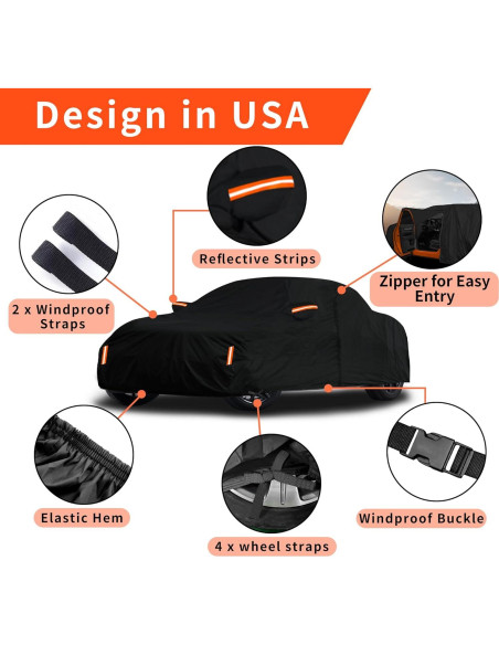 Cubierta de Coche FiveFox para Mazda MX-5 Miata 1989-2025