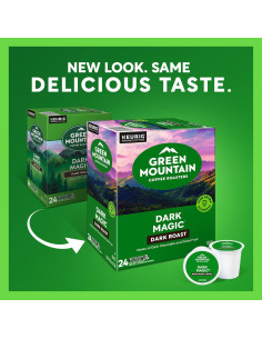 Cafés K-Cup Magia Oscura Verde Montaña 96 Unidades Tueste Oscuro 2
