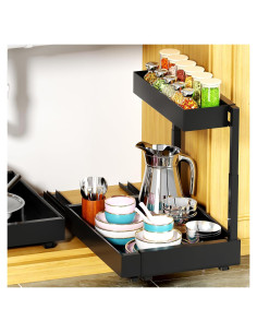 Organizador Expandible Maywise 2 Niveles para Fregadero 41.4 cm