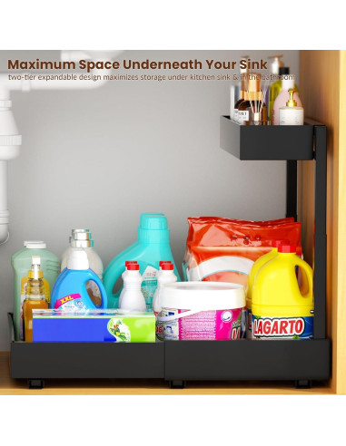 Organizador Expandible Maywise 2 Niveles para Fregadero 41.4 cm