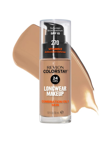 Base Líquida Revlon ColorStay 28.35 ml Piel Mixta-Grasa SPF 15