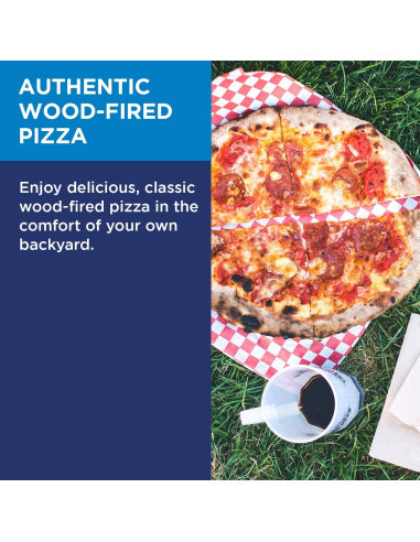 Horno de Pizza Portátil Westinghouse WBGLPO12AR de Pellet