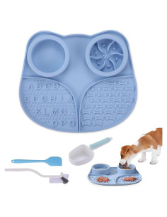 Alfombrilla de Silicona Antideslizante Star&Mi 17cm Azul