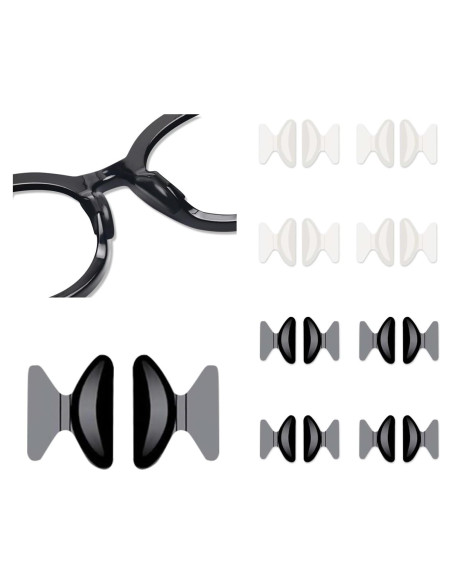 Almohadillas Nasales SooGree 8 Pares Silicona Antideslizante