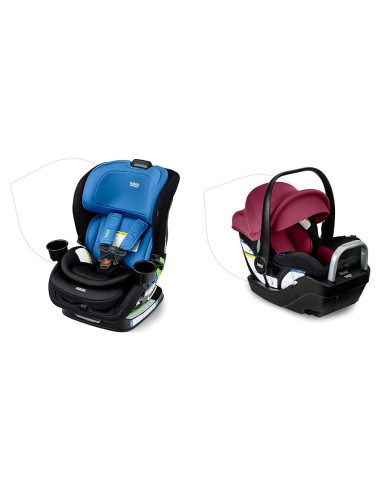 Asiento de auto convertible Britax Poplar 2 en 1 Cobalt Onyx