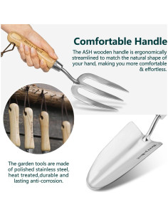 Conjunto de Herramientas de Jardinería Berry&Bird - 3 Piezas 2