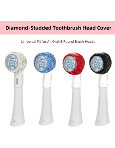 Paquete de 4 cabezales de cepillo Oral-B con tapa de viaje 2