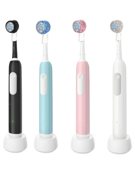 Paquete de 4 cabezales de cepillo Oral-B con tapa de viaje