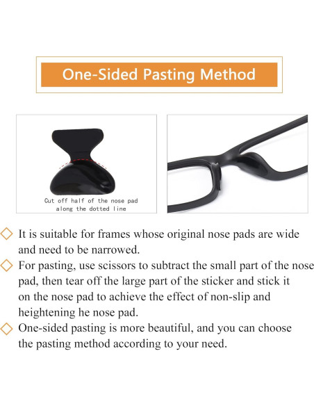 Almohadillas Nasales SooGree 8 Pares Silicona Antideslizante