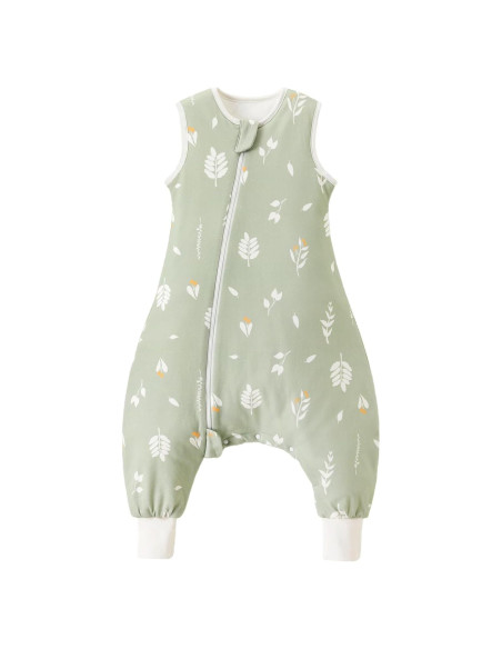 Saco de dormir 1.5 TOG algodón orgánico para bebés XS