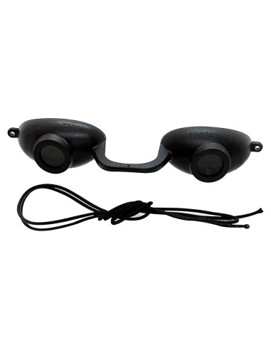 Gafas de Bronceado Super Sunnies Evo Flex UV Protección Negra