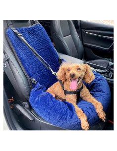 Asiento de Coche para Perros WANZQHONG Mediano 55x53cm Azul