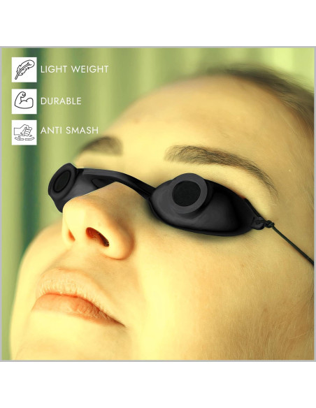 Gafas de Bronceado Super Sunnies Evo Flex UV Protección Negra