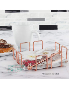 Soporte de Servilletas de Cobre Servette Home 20x5 cm 2