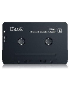 Receptor de Audio Bluetooth Elook para Coche - Adaptador de Casete