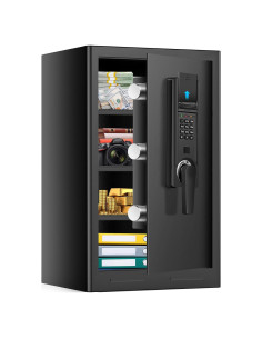 Caja Fuerte Pisleto 4.2 Pies Antirrobo con Alarma y Estantes