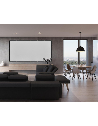 Pantalla de Proyector MOIZ 120" Plegable Doble Cara 16:9