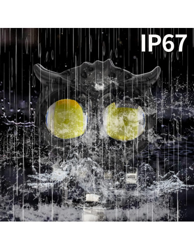 Luces de Niebla LED Doble Color Ámbar/Blanco 2 Pcs 6.7cm