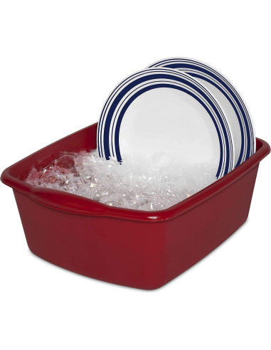 Bandeja de Plástico Sterilite Roja 11.4L Multiusos 40x32x15cm