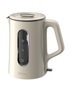 Hervidor Eléctrico Offacy JEK-1015 1.5L Doble Pared Blanco