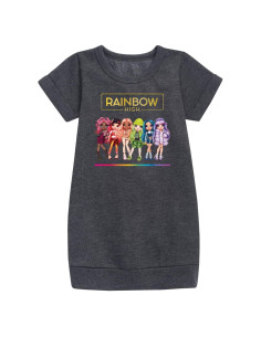 Vestido de Forro Polar para Niñas Rainbow High - Hybrid Apparel
