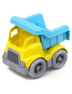 Camión Volquete Green Toys OceanBound - Amarillo/Azul - 230g