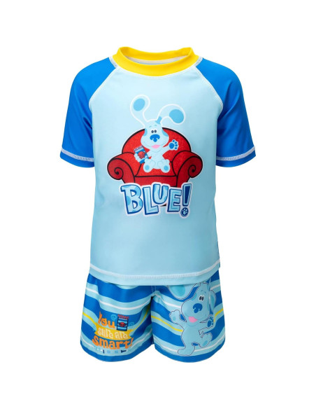 Camiseta y Pantalones Cortos de Baño Blue's Clues 18 Meses