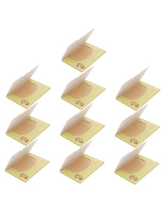10 Cajas de Papel Absorbente de Aceite Facial TOPPERFUN 9.5x7cm