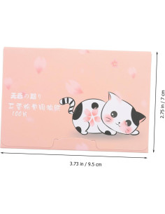 10 Cajas de Papel Absorbente de Aceite Facial TOPPERFUN 9.5x7cm 2