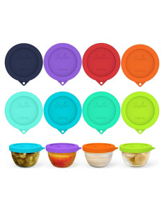 Tapa de Silicona SOPHICO para Cuencos Libbey 6.25 oz - 8 Piezas