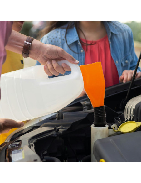 Conjunto de 10 Embudos Automotrices KongNai - Plástico Flexible