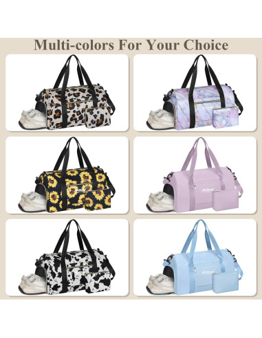 Bolsa de Gimnasio Pritent Beige con Compartimento para Zapatos 28x51cm