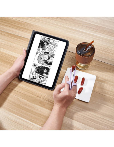 10 Clips de Sellado de Papas Fritas FingerChopstick 6 Colores