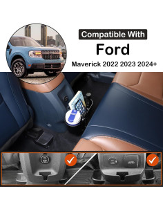 Organizador de Portavasos Trasero Aunginsy para Ford Maverick 2022-2024 2