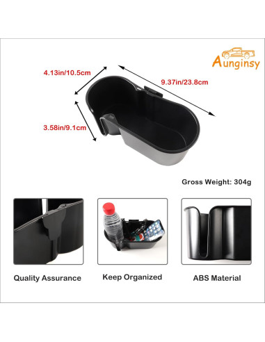 Organizador de Portavasos Trasero Aunginsy para Ford Maverick 2022-2024