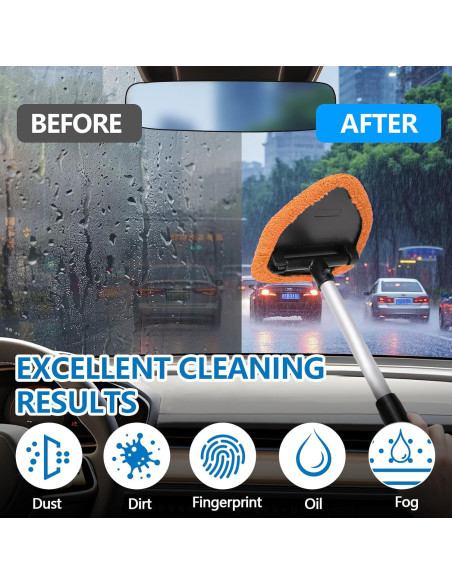 Herramienta de Limpieza de Parabrisas Wuyaoyao con Mango Extensible