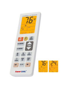 Control Remoto Universal LCD FavorCOOL para Aire Acondicionado