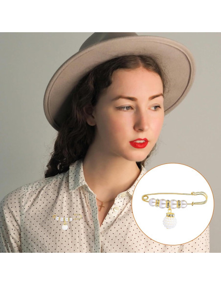 50 Broches y Pines de Metal Multicolor Gosknor para Ropa