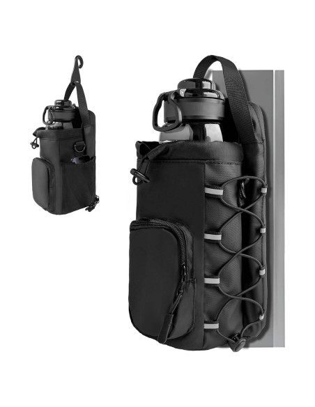 Bolsa de Gimnasio Magnética JACZZO 1.77L Negra Unisex