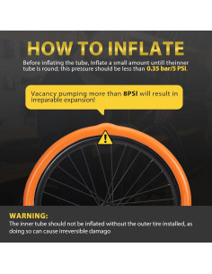 Cámara de Aire TPU 700C 35-47mm WINFAVO con Válvula Presta 2