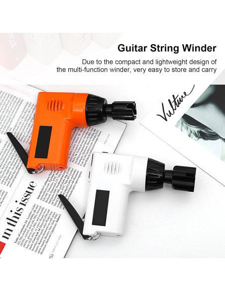 Winder de Cuerdas Eléctrico Eujgoov 800mAh para Guitarra