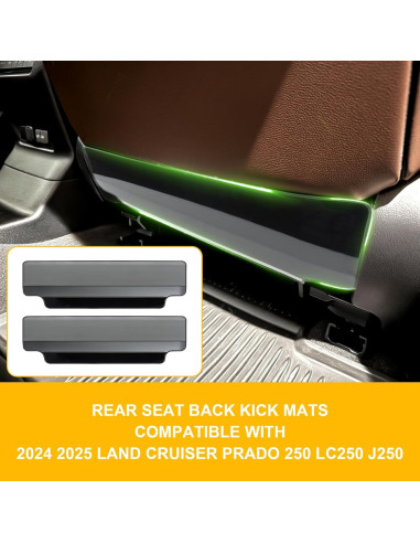 Alfombrilla Antichoque GearUp para Asiento Trasero Toyota Land Cruiser Prado 2024 2025