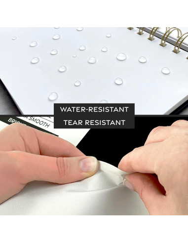 Cuaderno de Papel de Piedra ArtSkills 5x7 Negro 100 Hojas