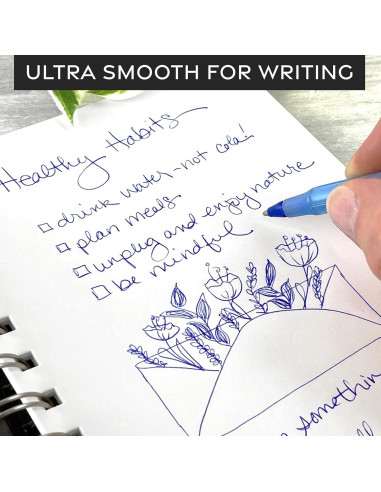 Cuaderno de Papel de Piedra ArtSkills 5x7 Negro 100 Hojas