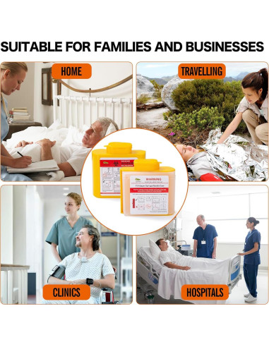 Cortador de Agujas y Contenedor de Desechos Punzantes NC-01